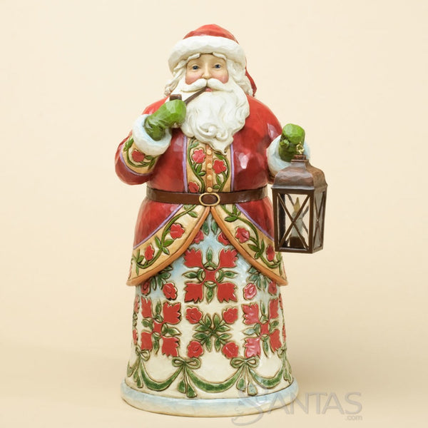 Williamsburg Santa - Let Tradition Light the Way Jim Shore