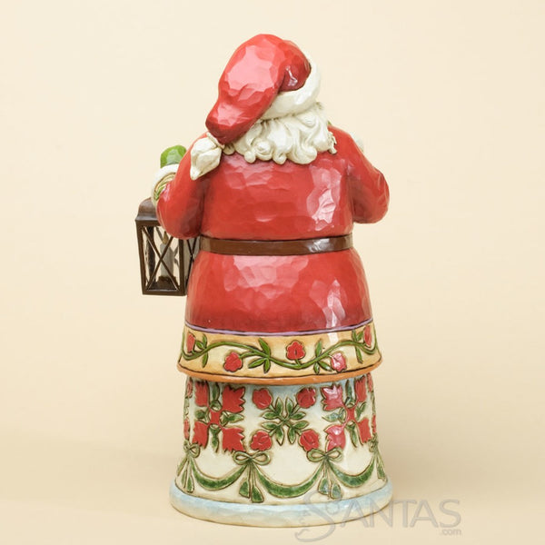 Williamsburg Santa - Let Tradition Light the Way Jim Shore