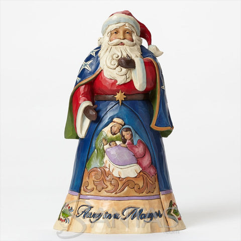 Away in a Manger Santa by Jim Shore