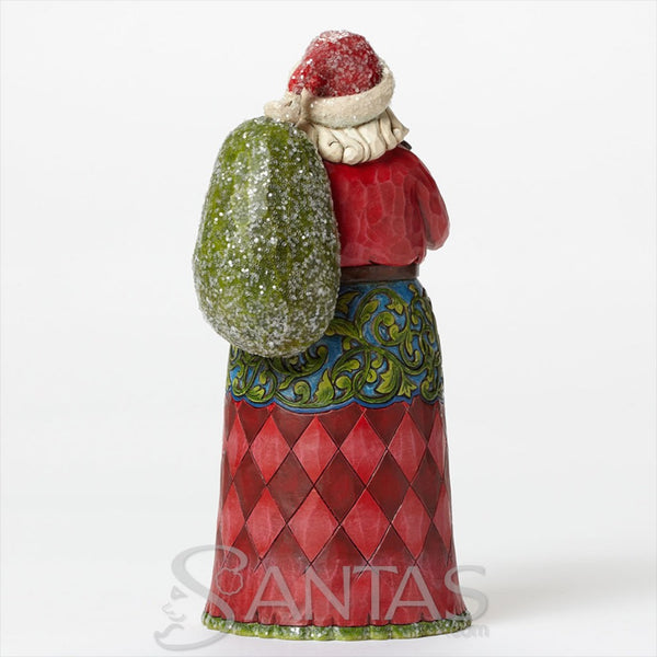 Victorian Santa with Toybag - Rejoice & Be Glad by Jim Shore