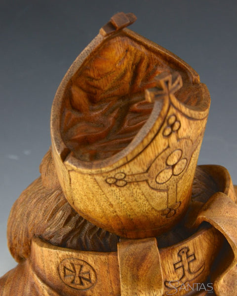 Saint Nicholas Butternut Carving - Mark Klein