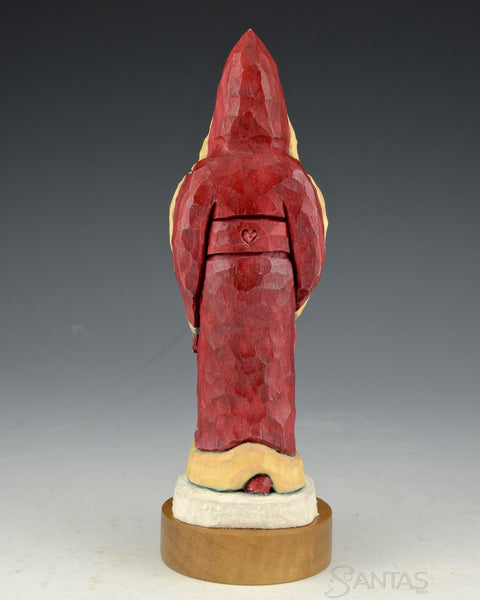 Ellis Olson 8 inch Santa with Christmas Box
