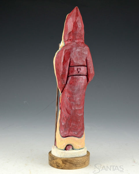 Ellis Olson 9.5 inch Santa with Staff and Lantern