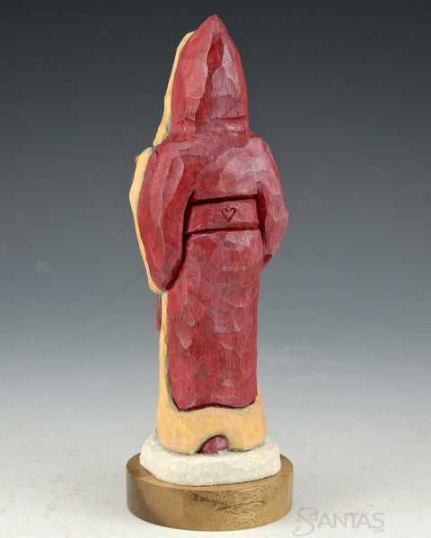 Ellis Olson 7.7 inch Santa with Christmas Box
