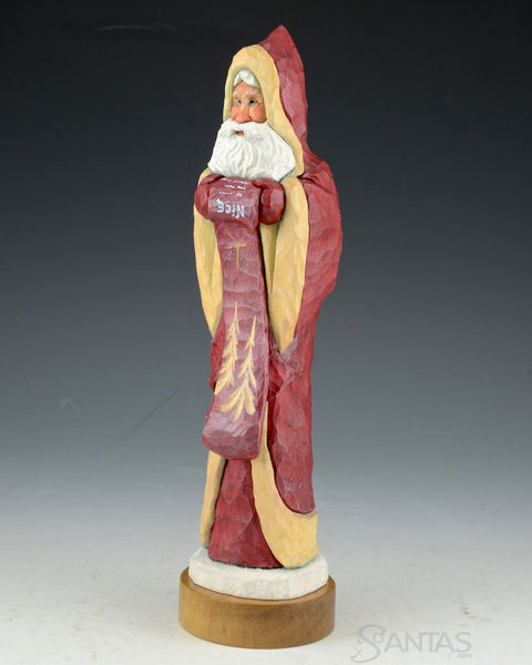 Ellis Olson 10 inch Nice List Santa