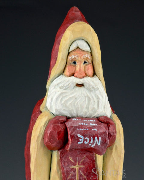 Ellis Olson 10 inch Nice List Santa