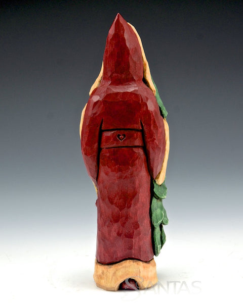 Ellis Olson 7.5 inch Santa with Tree and Lantern