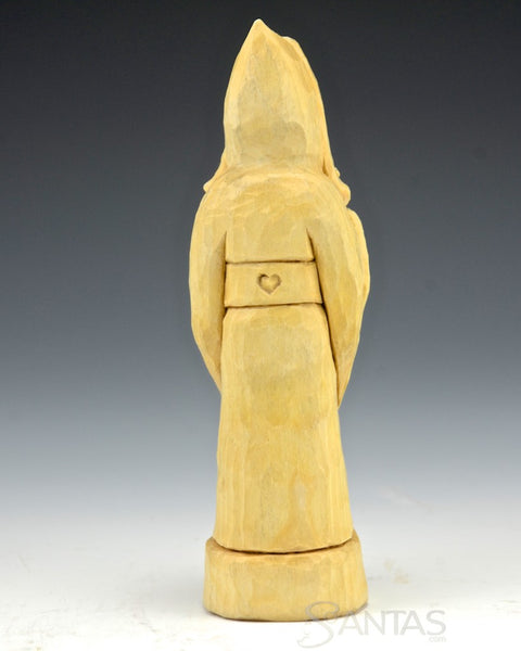 Ellis Olson 6 inch Natural Santa with Nice List