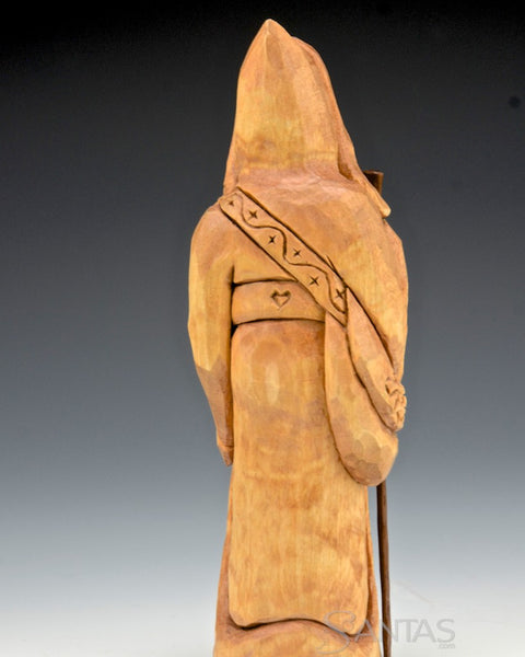 7.5 inch Santa with Bird House and Detailing