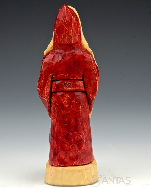 Ellis Olson 6 inch Santa with Detailed Nice List