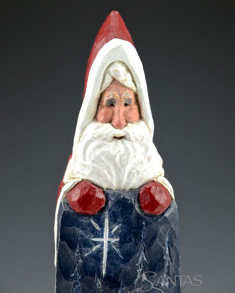 Ellis Olson 9 inch Santa with Christmas Eve Scene