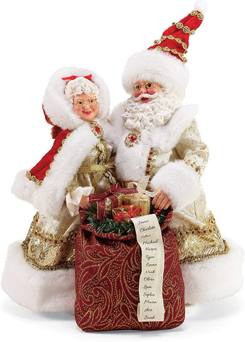 Unboxed - Golden Years Mr and Mrs Santa - Possible Dreams Santa