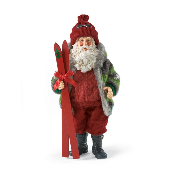 Skis-n Greetings Santa by Possible Dreams
