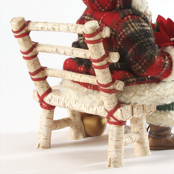 Festive Blooms - Poinsettia Santa by Possible Dreams