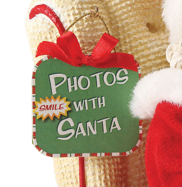 Smile! Santa and Child by Possible Dreams