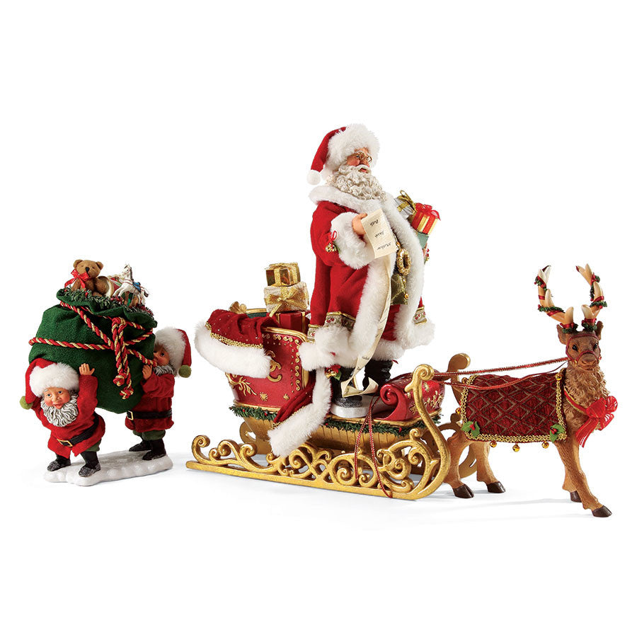 ENESCO Santa with Toy Bag 6001464 - 2