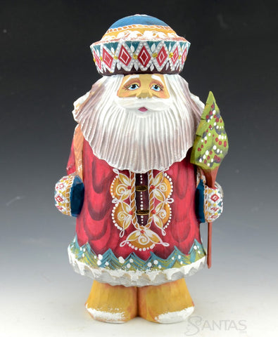 Scandinavian Wooden Santa Claus