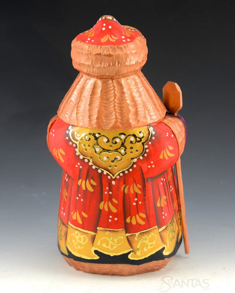 Santa with Nutcracker Scene - 6 inch