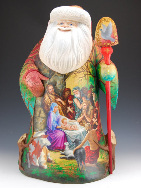 The Birth of Christmas - Russian Santa Carving