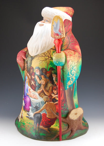 The Birth of Christmas - Russian Santa Carving