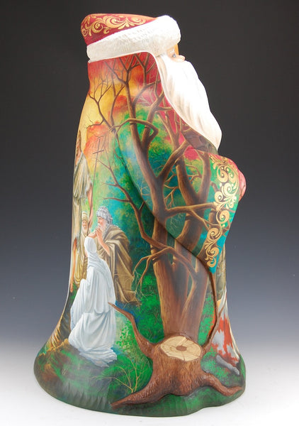The Birth of Christmas - Russian Santa Carving