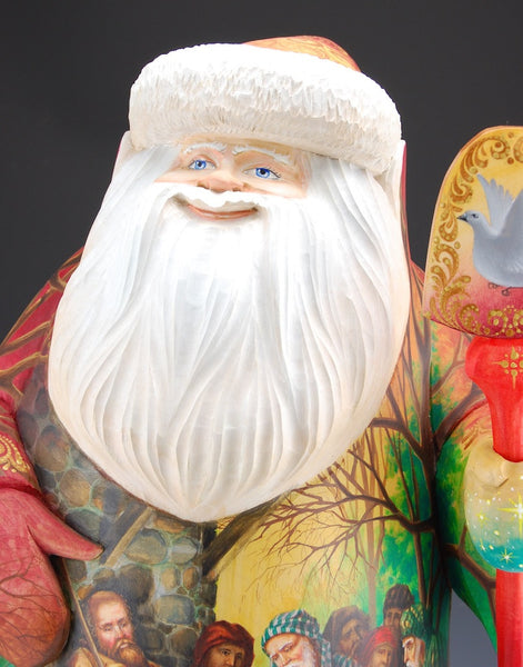 The Birth of Christmas - Russian Santa Carving