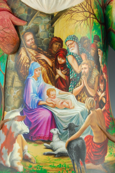 The Birth of Christmas - Russian Santa Carving