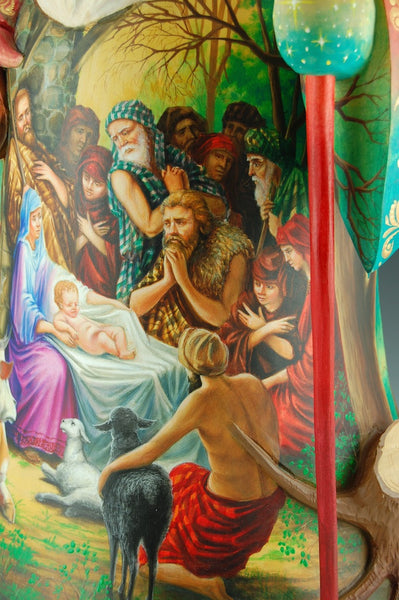 The Birth of Christmas - Russian Santa Carving