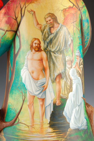 The Birth of Christmas - Russian Santa Carving