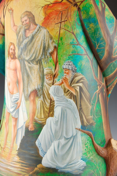 The Birth of Christmas - Russian Santa Carving