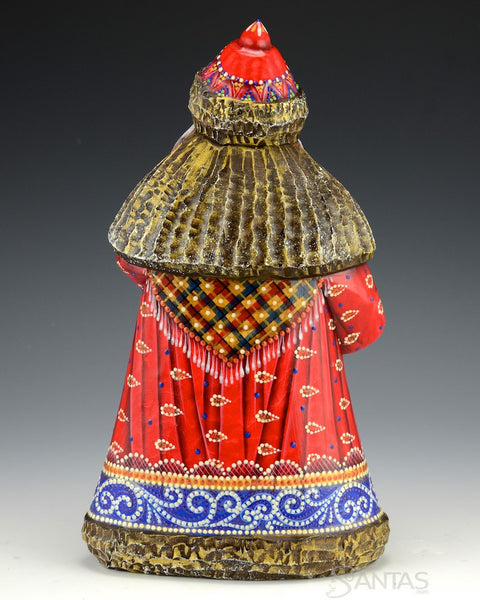 Ready For Christmas Russian Santa Carving