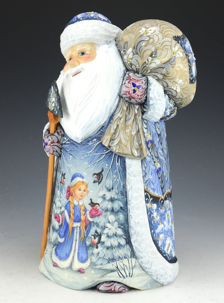 Russian Santa Claus and the Snowmaiden