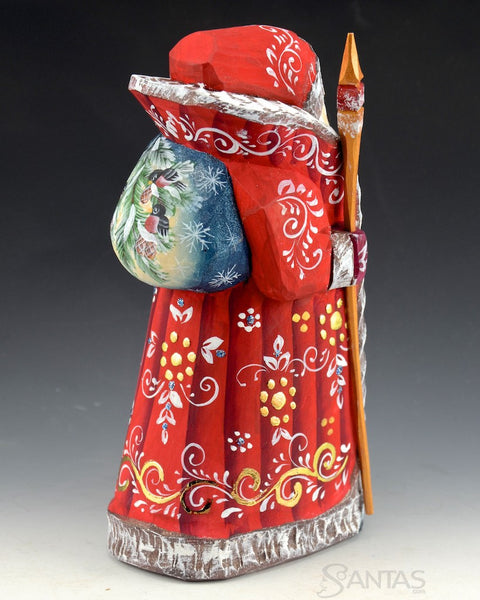 Scenic and Cozy Blue Eyed Russian Santa