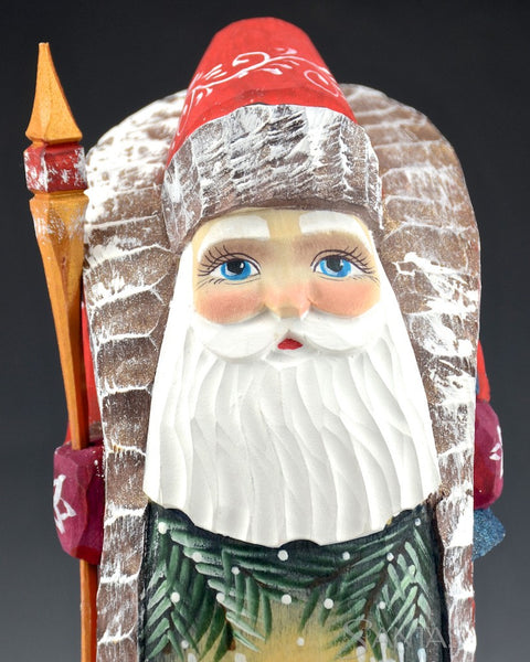 Scenic and Cozy Blue Eyed Russian Santa