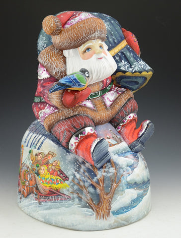 Santa and a Winter Wonderland - Russian Santa