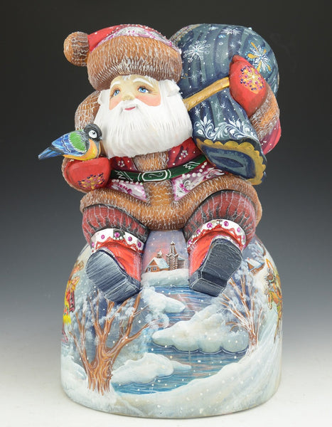 Santa and a Winter Wonderland - Russian Santa