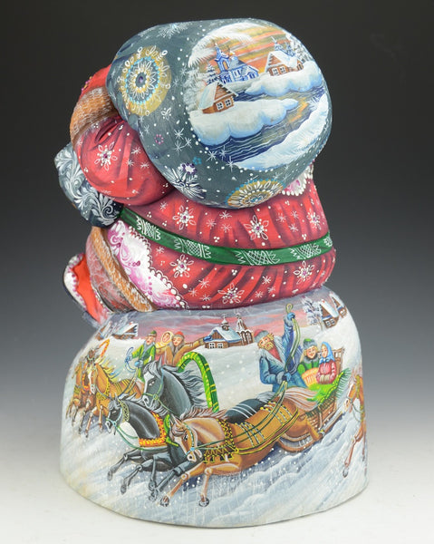 Santa and a Winter Wonderland - Russian Santa