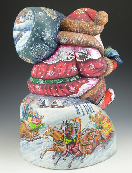 Santa and a Winter Wonderland - Russian Santa