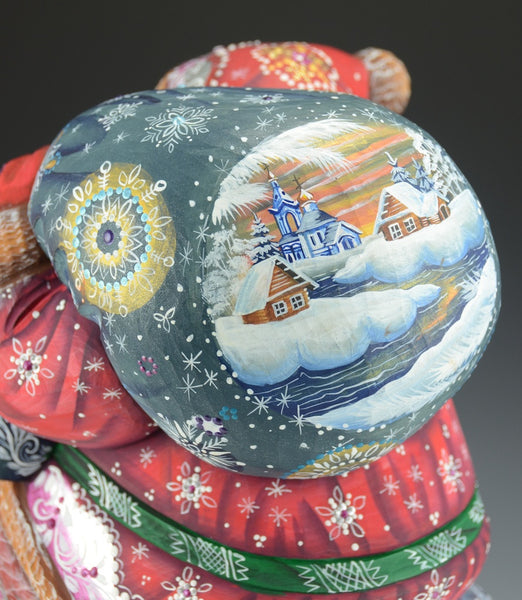 Santa and a Winter Wonderland - Russian Santa