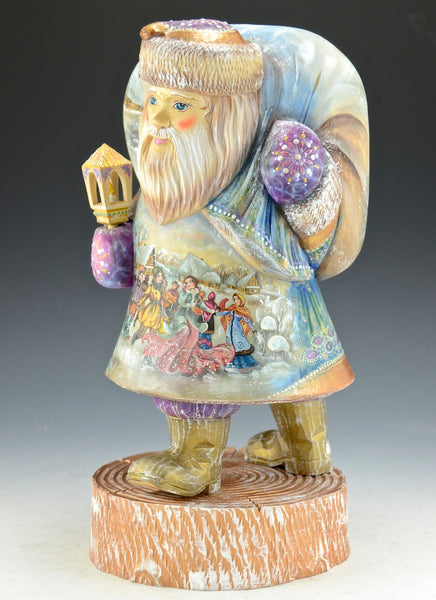 Renaissance Santa - Russian Santa carving