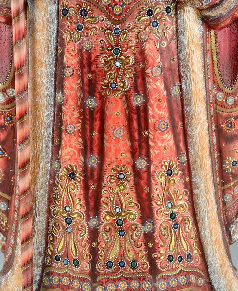 Christmas Royalty Jeweled Russian Santa