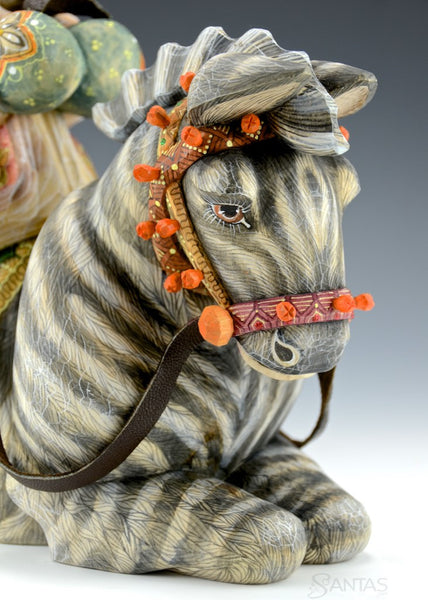 Russian Santa and Zebra by Kikin