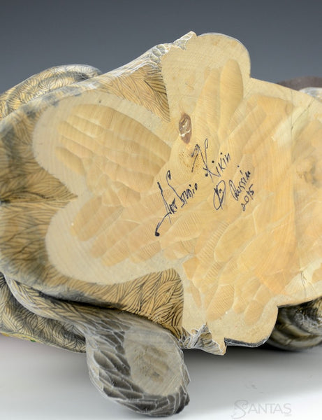 Russian Santa and Zebra by Kikin