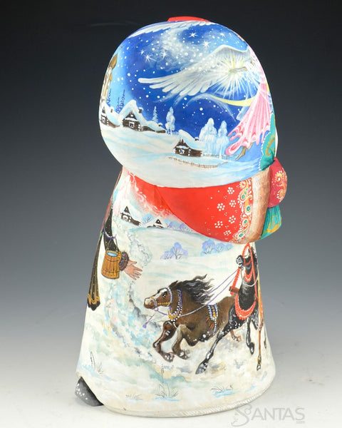 Russian Santa and Snowmaiden Ensemble - 5 piece set