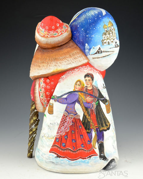 Russian Santa and Snowmaiden Ensemble - 5 piece set