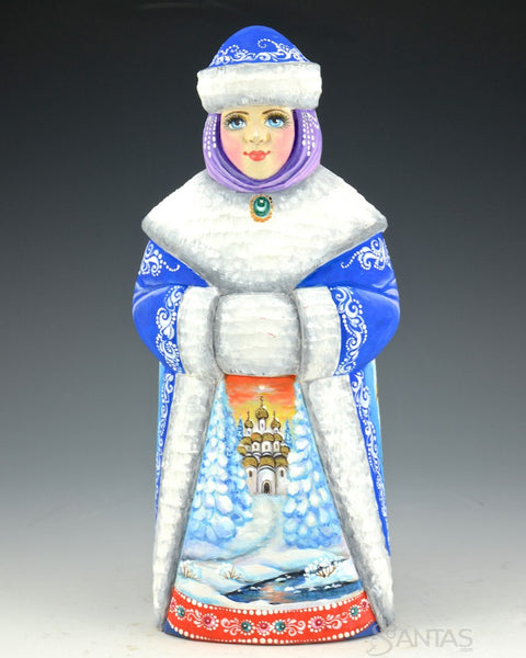 Russian Santa and Snowmaiden Ensemble - 5 piece set