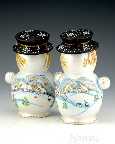 Russian Santa and Snowmaiden Ensemble - 5 piece set