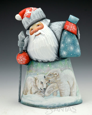 Arctic Fun - Russian Santa with Polar Bear Scenes