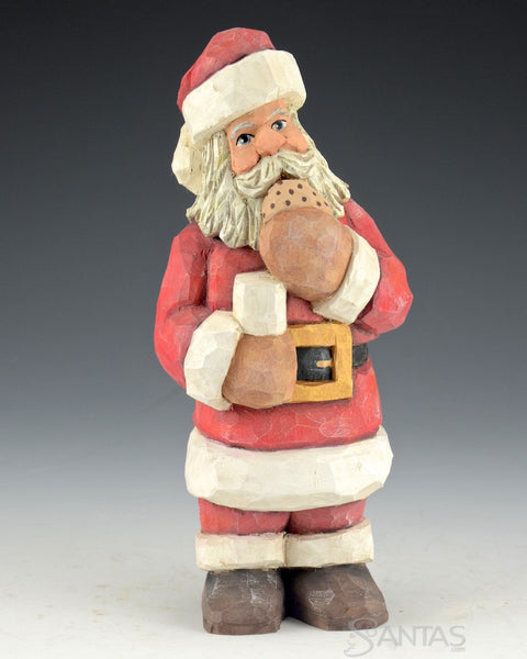 Russell Scott Milk and Cookies Santa