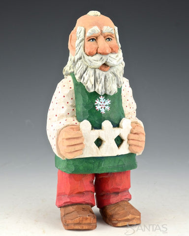 Russell Scott Santa Claus with Paper Angels